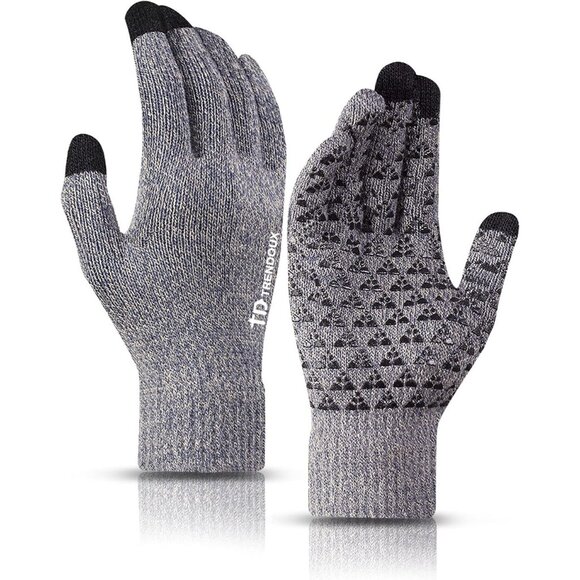 Other - Winter Gloves for Men Women - Upgraded Touch Screen Cold Weather Thermal Warm Kn